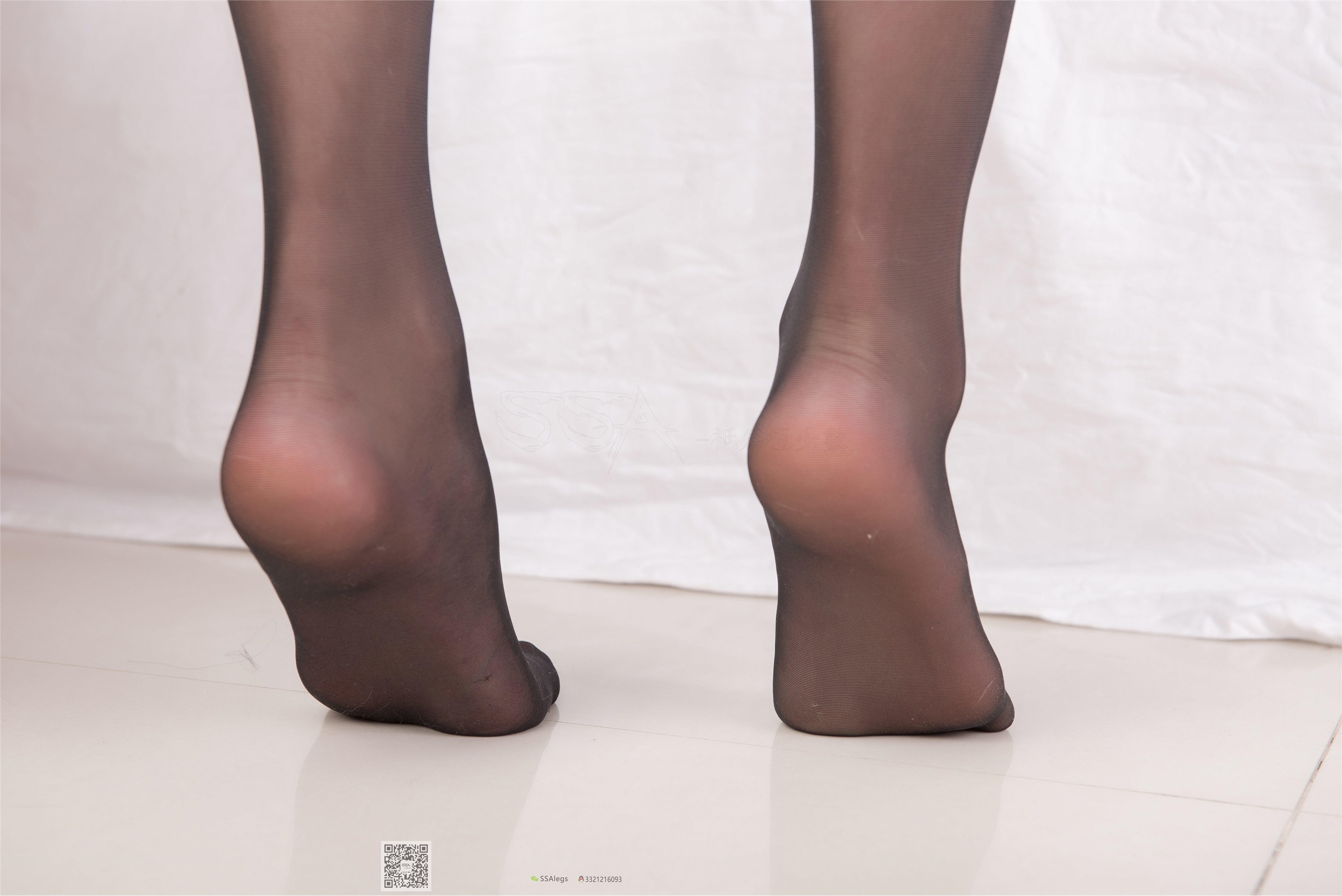 SSA丝社 NO.037 丽萍的JK制服吊带长筒袜